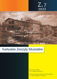 miniatura okładki 7 numeru Kartuskich Zeszytów Muzealnych